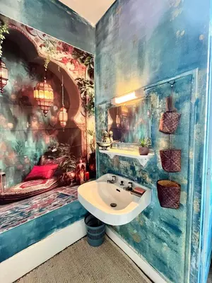 Salle de bains dans l'établissement Chambre chez l habitant