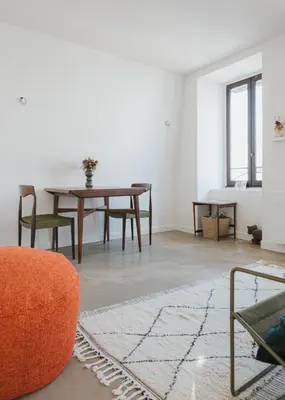 Coin salon dans l'établissement La Haute Ville