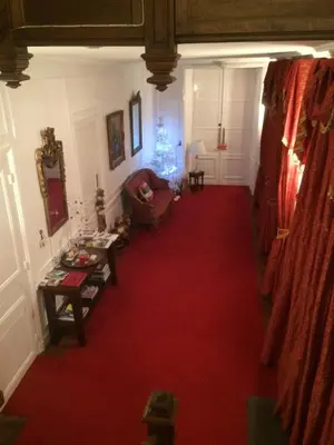 Coin salon dans l'établissement Chateau Anaselle