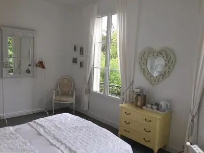 Un ou plusieurs lits dans un hébergement de l'établissement Chateau Anaselle
