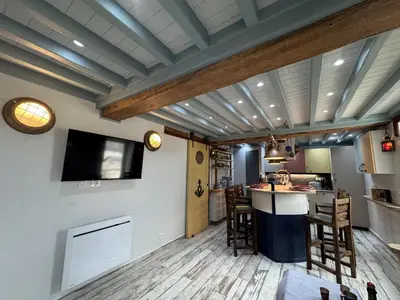 Cuisine ou kitchenette dans l'établissement Riva Bella Marine
