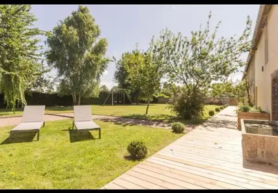 Jardin de l'établissement Les Hirondelles