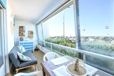 Balcon ou terrasse dans l'établissement Le Vumer - Proche Plage
