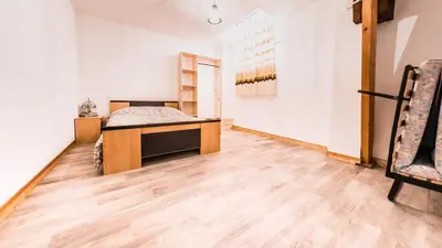 Cuisine ou kitchenette dans l'établissement GRANDE MAISON DE VACANCES SPa