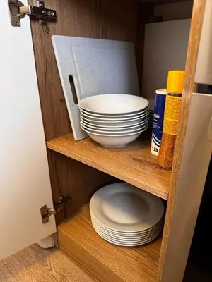 Plan de l'établissement appartement 2 chambres,1 salon avec cuisine