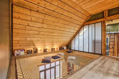 Plan de l'établissement Le Gite du Domaine Constant - Loft Style Industriel Chic - jardin & espace jeux