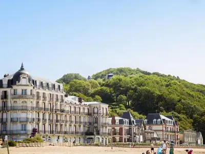 Plan de l'établissement Studio Cabine à Cabourg - Vue Mer et Coucher de Soleil - FR-1-788-58