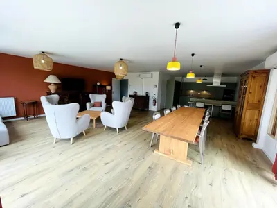 Cuisine ou kitchenette dans l'établissement Studio dans résidence avec salon et cuisine partagés - 404