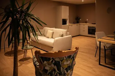 Cuisine ou kitchenette dans l'établissement Love Room L'Entre Deux