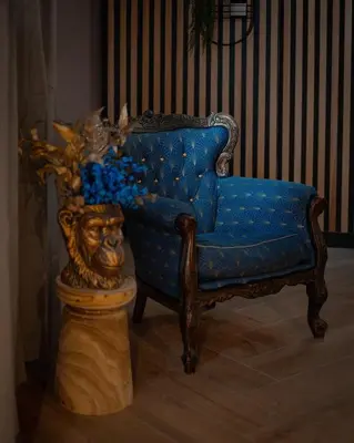 Coin salon dans l'établissement Love Room L'Entre Deux