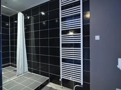 Salle de bains dans l'établissement Seaside Stay in Saint-Clément