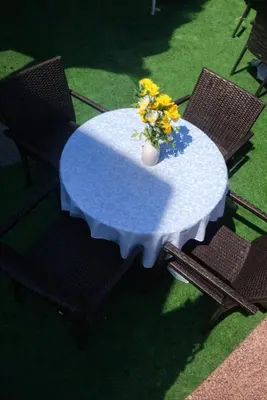 Jardin de l'établissement Hotel La Baie Royale