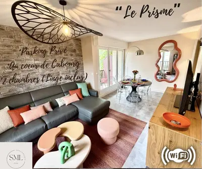 Coin salon dans l'établissement Le Prisme