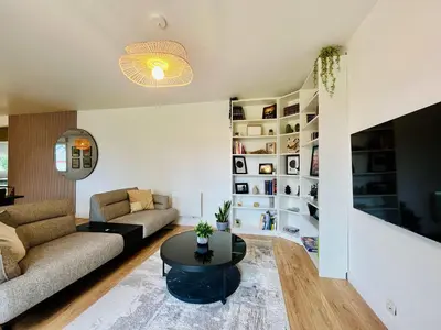 Télévision ou salle de divertissement dans l'établissement Le Logis des Pres Country Stay