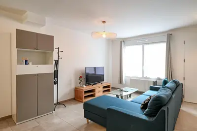 Télévision ou salle de divertissement dans l'établissement Bienvenue - 500 m de la plage