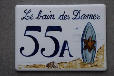 Certificat, récompense, panneau ou autre document affiché dans l'établissement Le Bain des Dames