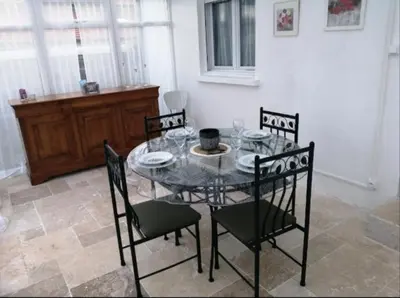 Plan de l'établissement Charmante petite maison de ville à 20 minutes de la mer