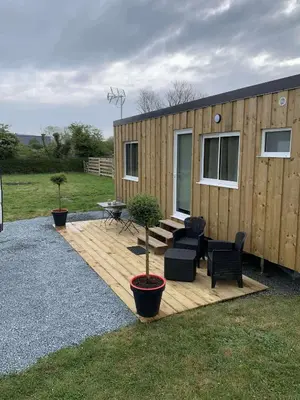 Jardin de l'établissement Mimi's tiny house