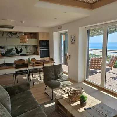 Lodge vue sur mer