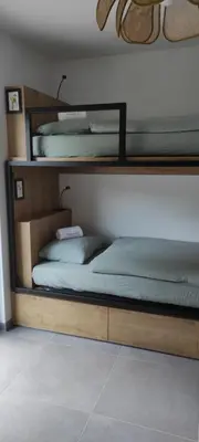 Un ou plusieurs lits dans un hébergement de l'établissement Dortoir de la Vallée