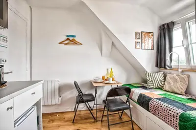 Cuisine ou kitchenette dans l'établissement Les rives - Ascenseur - 5 min à pieds de la gare