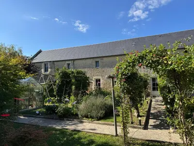 Jardin de l'établissement Chambre Le Mas du Bessin