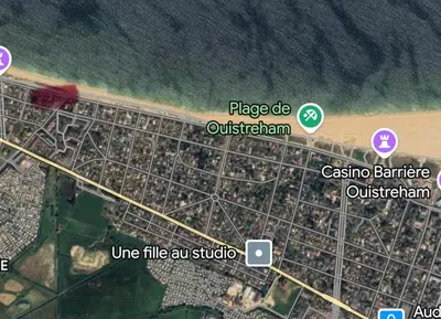 Plan de l'établissement OUISTREHAM proche plage