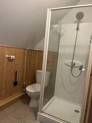 Salle de bains dans l'établissement Gîte Apple Tree Les Fontenelles