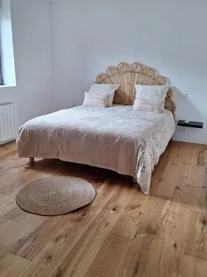 Un ou plusieurs lits dans un hébergement de l'établissement Loft Dosyl près du Mont-Saint-Michel