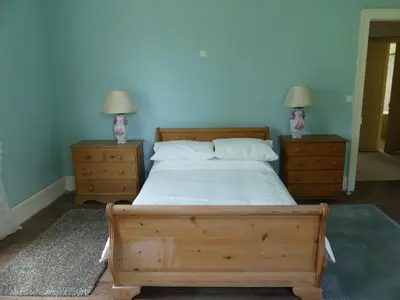 Un ou plusieurs lits dans un hébergement de l'établissement Chateau Le Vieil Etang