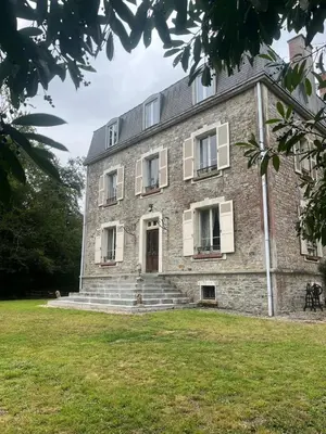 Jardin de l'établissement Chateau Le Vieil Etang