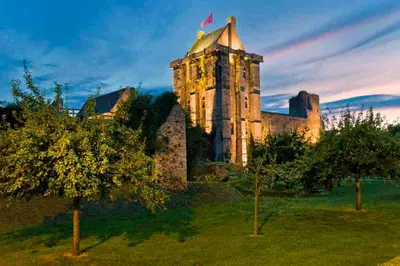 Jardin de l'établissement Chateau Le Vieil Etang