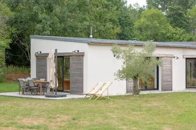 Jardin de l'établissement Casa Sitha magnifique maison de vacances de 110m2 à proximité des plages