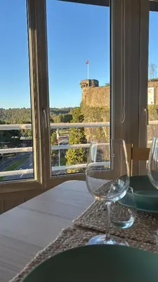 Balcon ou terrasse dans l'établissement Beaux-Regards