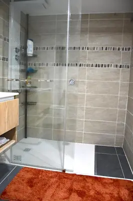 Salle de bains dans l'établissement Eden House