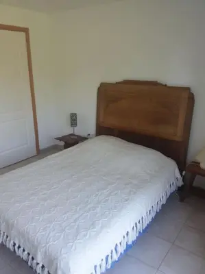 Un ou plusieurs lits dans un hébergement de l'établissement Gîte à la campagne