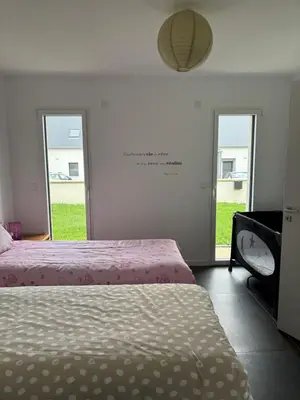 Un ou plusieurs lits dans un hébergement de l'établissement Maison - Mont Saint Michel