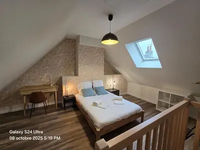Un ou plusieurs lits dans un hébergement de l'établissement Saturne - SILS , 4 Bedrooms and 2 Bathrooms
