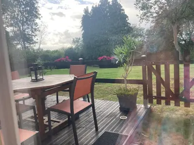 Jardin de l'établissement Au Havre du hameau Ley