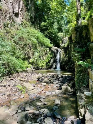Paysage naturel près de la maison de vacances