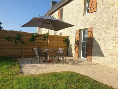 Jardin de l'établissement lefevre cottage, Landing beaches house
