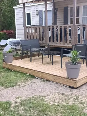 Jardin de l'établissement Les Ch'tis Normands 2!