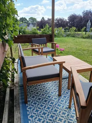 Jardin de l'établissement Les 4 Portes