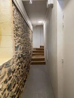 Plan de l'établissement Cancale, vue mer, accès direct sur la baie du Mont-Saint-Michel