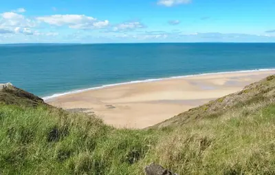 Paysage naturel près de la maison de vacances