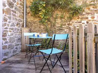 Terrasse ou espace extérieur de l'établissement Holiday Home Le Nid de Cancale by Interhome