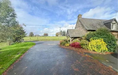 Jardin de l'établissement Maison Campagne Normandie