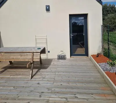 Plan de l'établissement Baie du Mont Saint Michel, petite maison neuve
