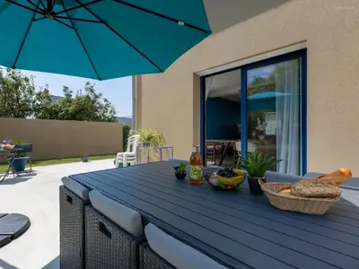 Balcon ou terrasse dans l'établissement Ker Ostrea - Moins dun km de la plage