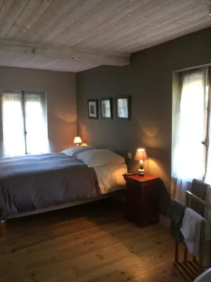 Un ou plusieurs lits dans un hébergement de l'établissement La Ferme Des Vignes
